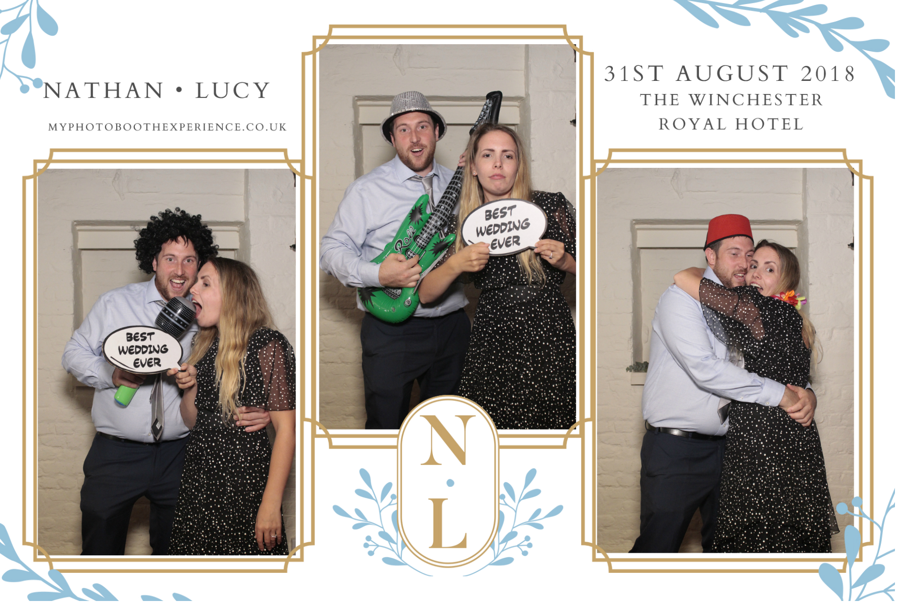 Nathan and Lucy’s wedding  | View more photos from the event at gallery.myphotoboothexperience.co.uk/u/MyPhotoBoothExperienceLtd/Nathan-and-Lucy’s-wedding